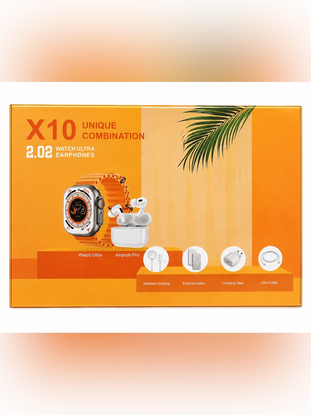 X10 Smart Watch & Wireless Earphones Bundle – Brand New & Sealed ⌚🎧